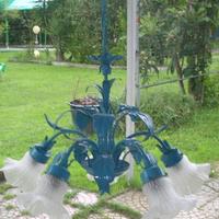 Lampadario a 5 campane