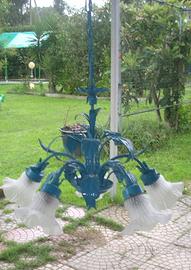 Lampadario a 5 campane