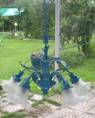 Lampadario a 5 campane