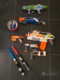 Nerf pistole lancie