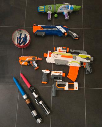 Nerf pistole lancie