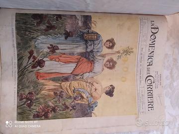 Domenica del corriere annata 1900 rilegata