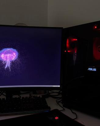 PC Gaming con Monitor e Periferiche PRONTO ALL'USO