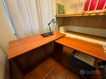 Scrivania doppia