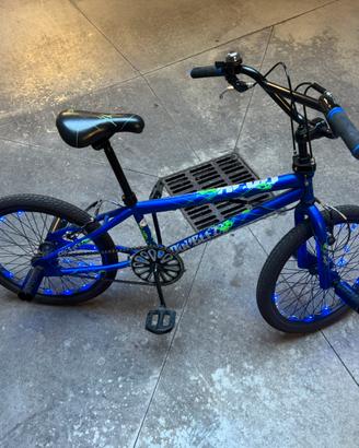 Bicicletta originale BMX blu