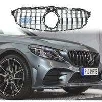 GRIGLIA MERCEDES W205 18-21 LOOK GT-R CROMATO CON 