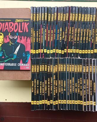 40 fumetti DIABOLIK SWIISSS a 12 euro