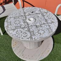 Tavolo bibina avvolgicavo