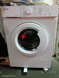 lavatrice AKAI eco wash slim 6kg - come nuova