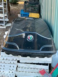 Box tetto +barre Giulia Veloce originali