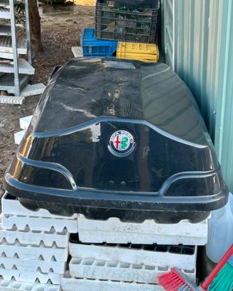 Box tetto +barre Giulia Veloce originali