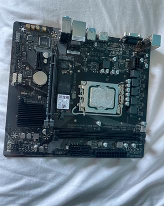 SCHEDA MADRE  h610m ddr5 i5 14400 ssd512