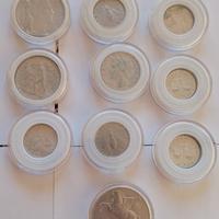 10 monete Repubblica, 