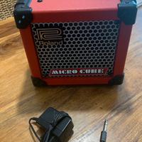 Amplificatore Micro Cube della Roland portatile.
