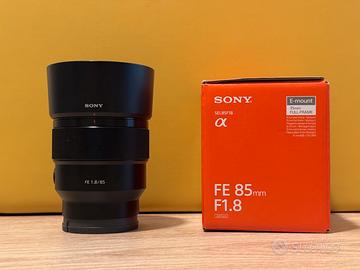 Obiettivo Sony 85mm 1.8 E-Mount