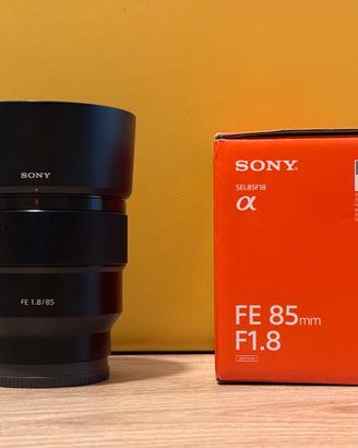 Obiettivo Sony 85mm 1.8 E-Mount