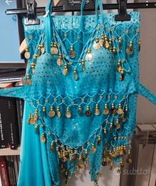 Completo indiana/danzatrice del ventre 9/10anni