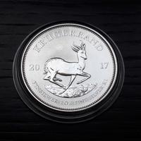 ARGENTO 999 _ 1 oz Krugerrand SUD AFRICA 2017 FDC