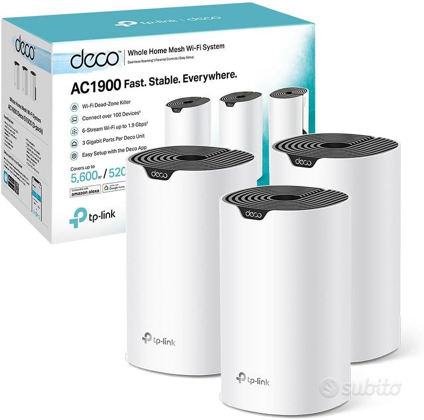 TP-Link Deco S1900 Router WiFi Mesh AC1900 3pz - Informatica In vendita ...