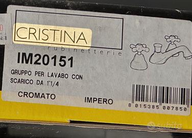 Rubinetteria lavabo Cristina serie Impero