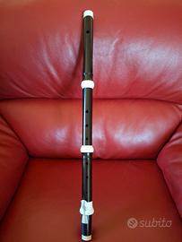 FLAUTO TRAVERSIERE BAROCCO EBANO MAKASSAR