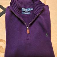 Maglione Ralph Lauren Viola usato, uomo TG XL, 100