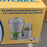 Kit multifunzione, preparazione pappa 5 in 1
