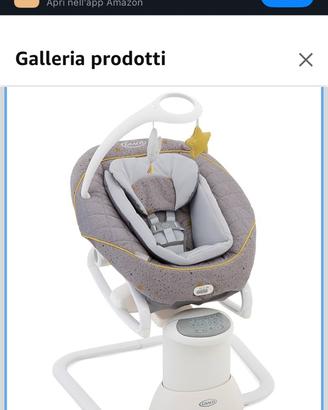 Sdraietta dondolo Graco 8in1