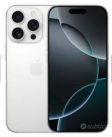 Iphone 16pro 256gb titanium white