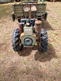 motocoltivatore con carrello trazionato 