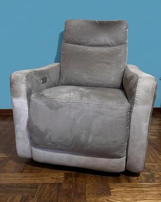 Poltrona elettrica reclinabile