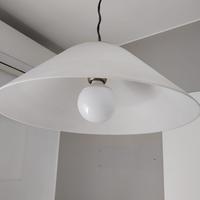 Lampadario VeArt a sospensione vetro opaco bianco