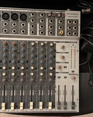 Mixer Analogico Phonic MM1705