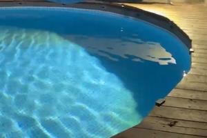 Terreno con piscina