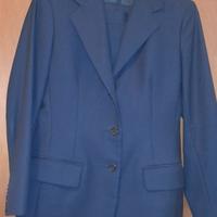 Tailleur 3 pezzi blu frescolana t.44 David Saddler