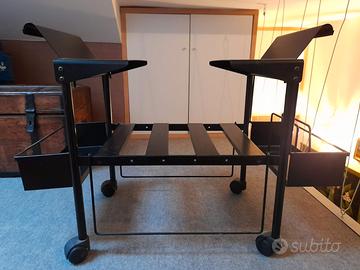 carrello porta tv e dischi