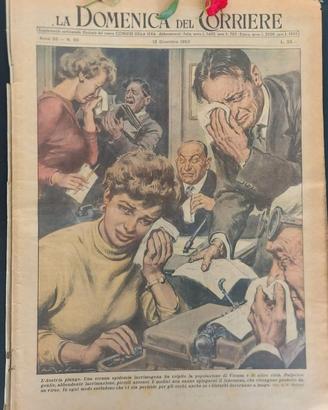 La Domenica del Corriere 13 dicembre 1953 Gioconda