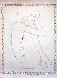 disegno  originale ad inchiostro