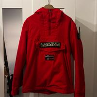 Napapijri Rainforest rosso giacca unisex originale
