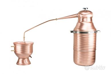 Alambicco 30 litri in rame a serpentina