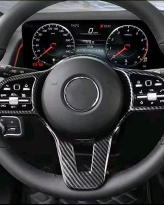 copri manubrio in carbonio mercedes 