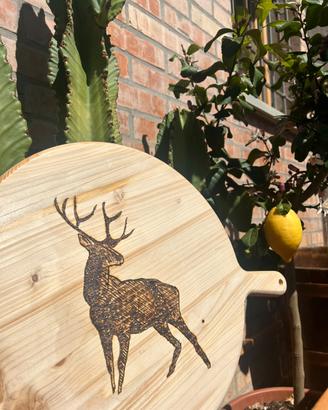 Tagliere in legno per pizza