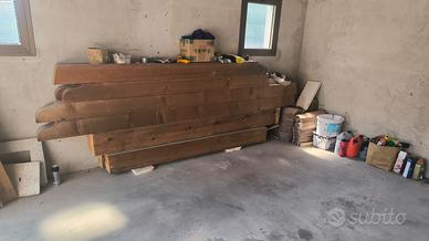 travi in legno massiccio 