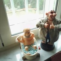 figure divertenti canto e ballo con batterie 