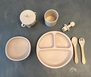 Set stoviglie di silicone per svezzamento
