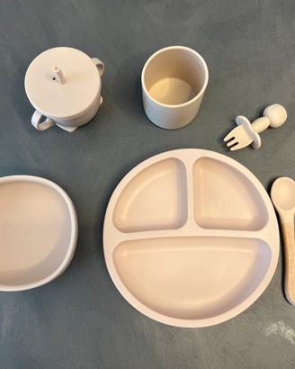 Set stoviglie di silicone per svezzamento