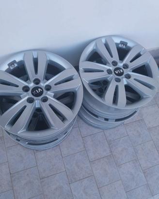 4 CERCHI IN LEGA ORIGINALI KIA SPORTAGE R17