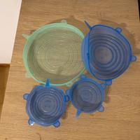 Coperchi per contenitori in silicone
