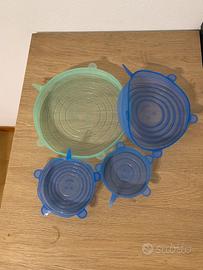 Coperchi per contenitori in silicone
