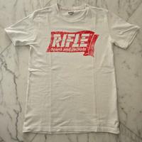 T-shirt bianca RIFLE